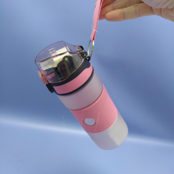 Спортивная бутылка для воды Sport Life / замок блокиратор крышки / поильник / 500 мл.